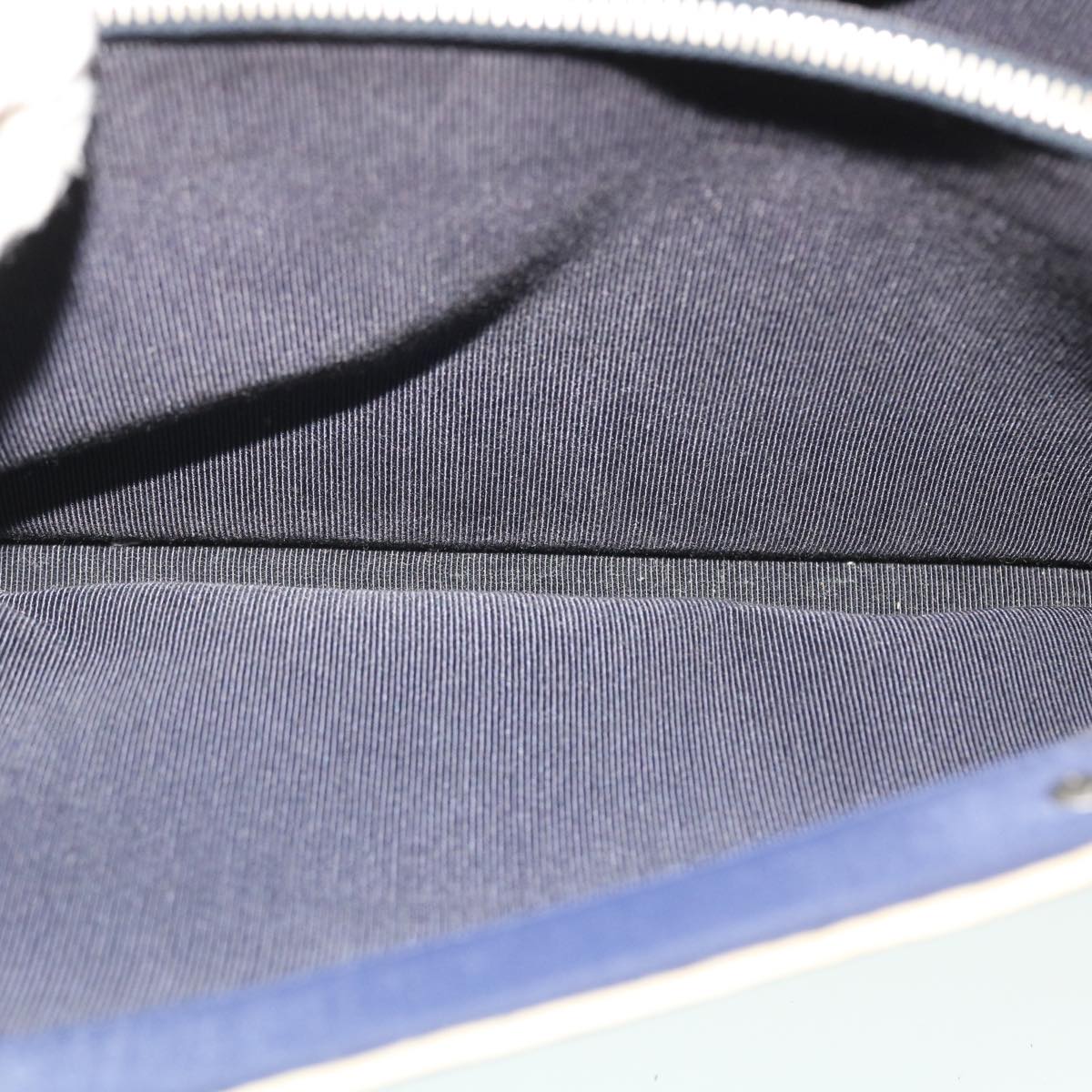 Top Quality Chanel Hand Bag Canvas Navy CC Auth bs8016