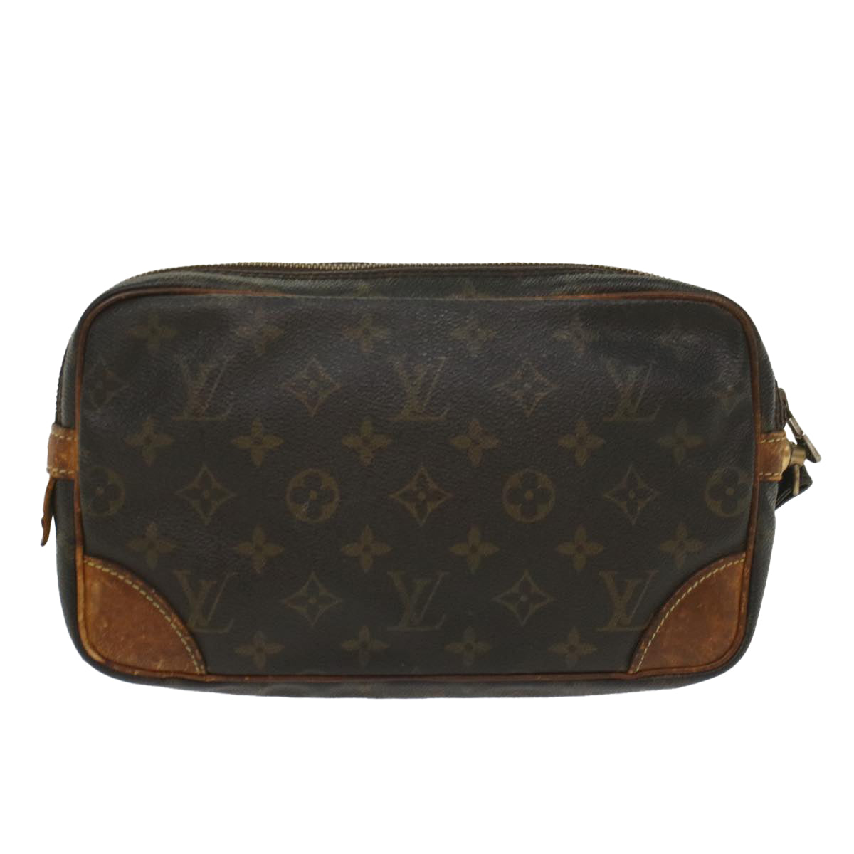 LOUIS VUITTON Monogram Marly Dragonne PM Clutch Bag M51827 LV Auth bs8871