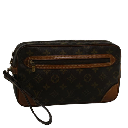 LOUIS VUITTON Monogram Marly Dragonne GM Clutch Bag M51825 LV Auth bs9247