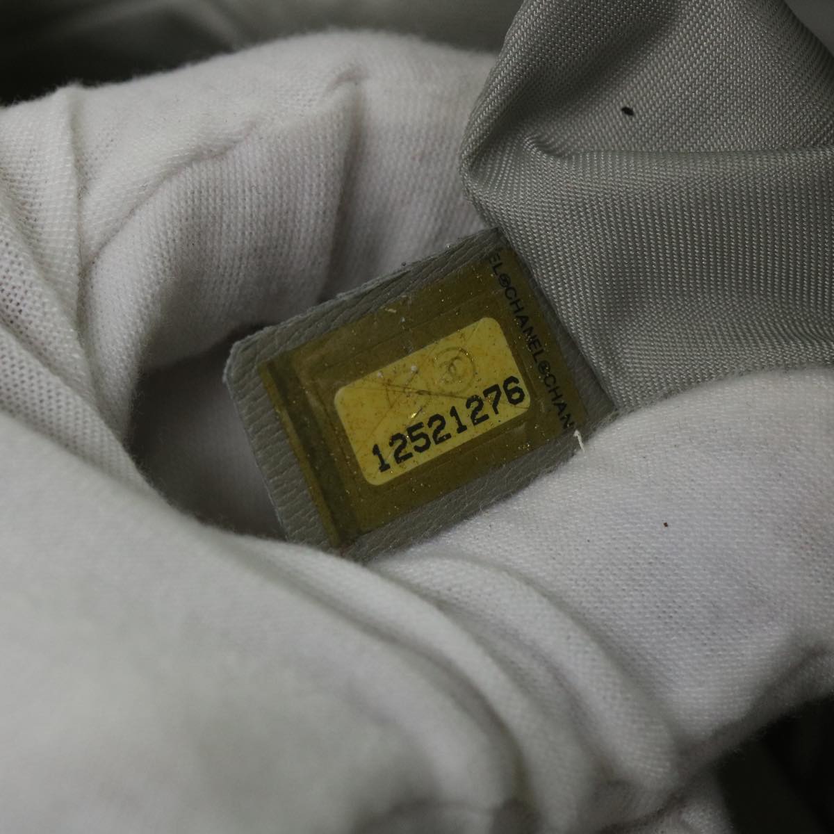 CHANEL Paris Biarritz Tote Bag Coated Canvas White CC Auth bs9935