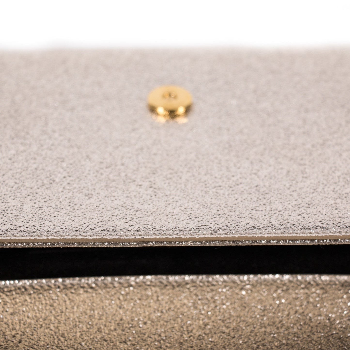 Saint Laurent Monogram Metallic Clutch