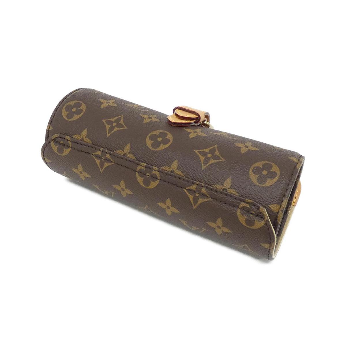 Louis Vuitton Monogram Etuy 3 Montel M47530 Watch Case