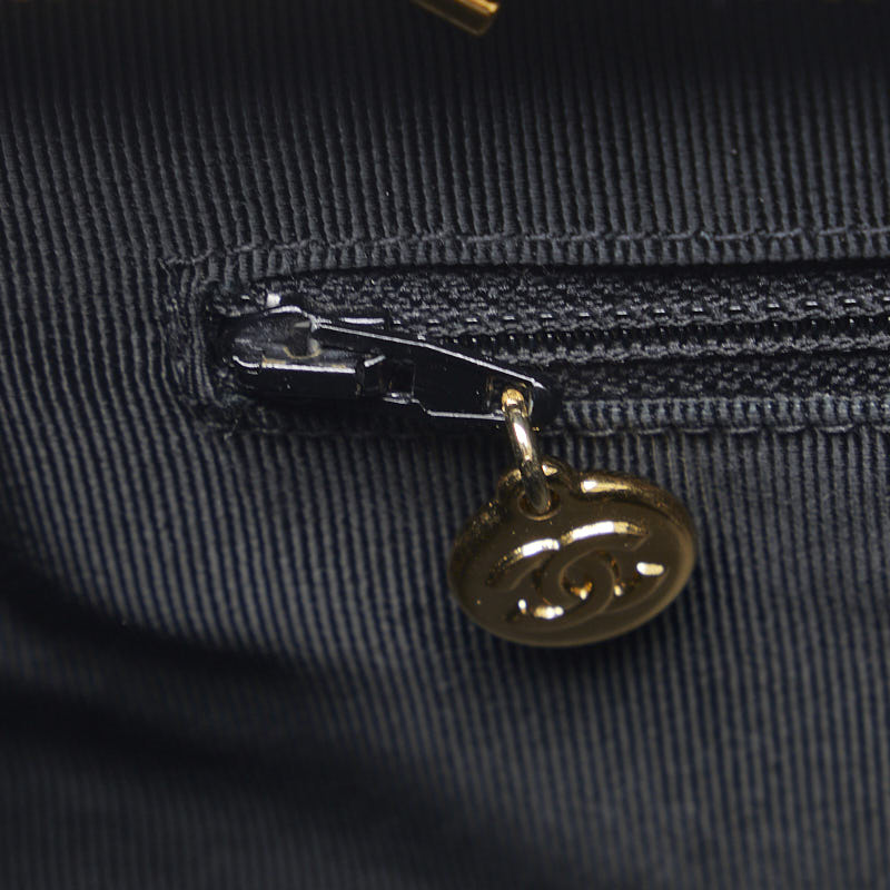 Chanel Vintage Triple Coca-Cola Chain  Bag Black Caviar  Lady Chanel