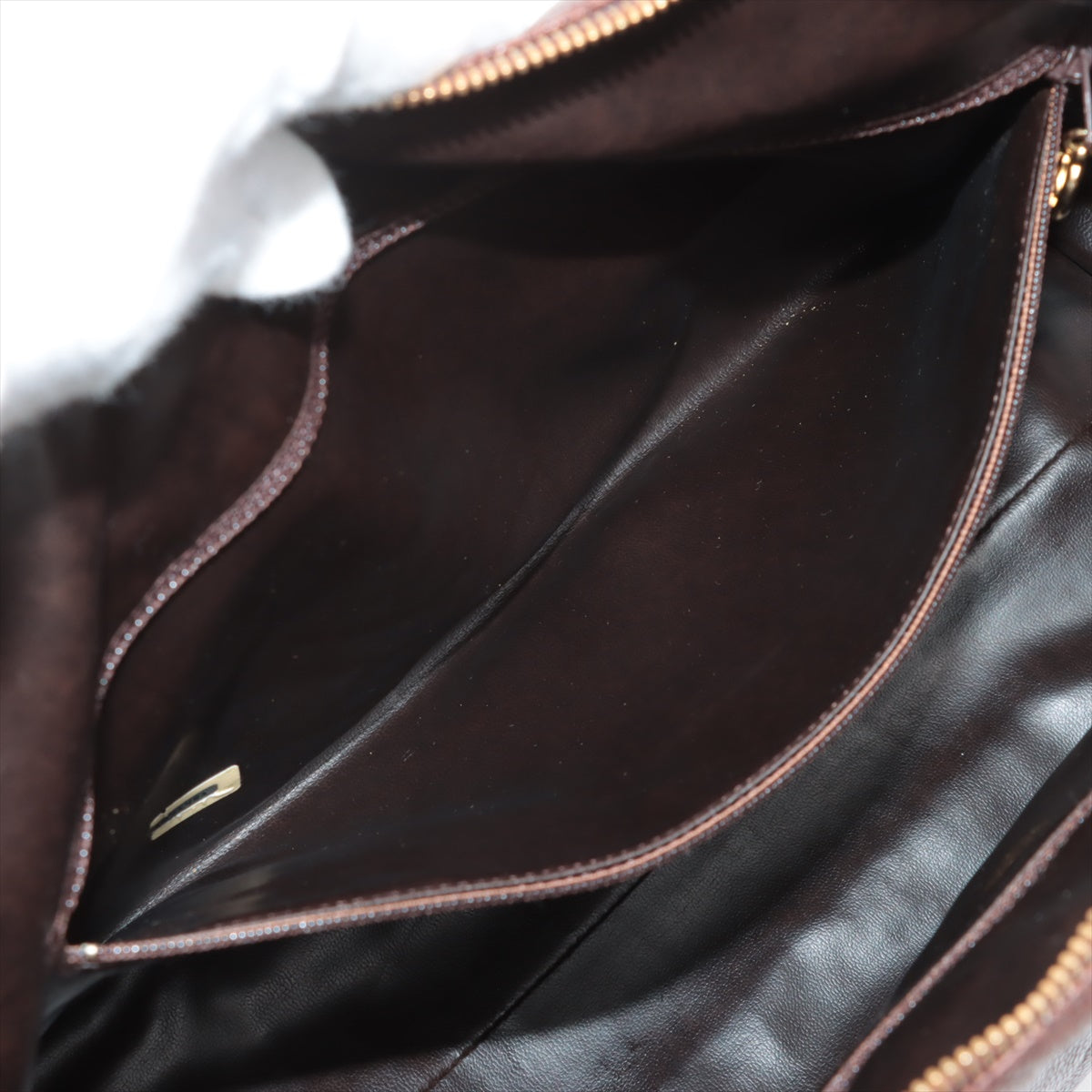 Chanel V Stitch Caviar S Tote Bag Brown G  1st