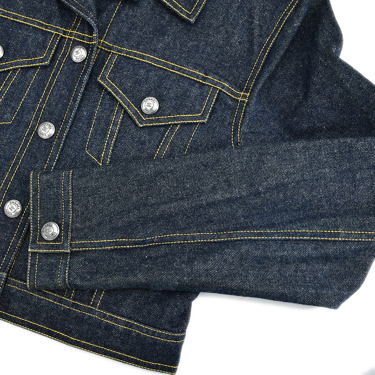 Chanel Spring 1997 denim jacket #38