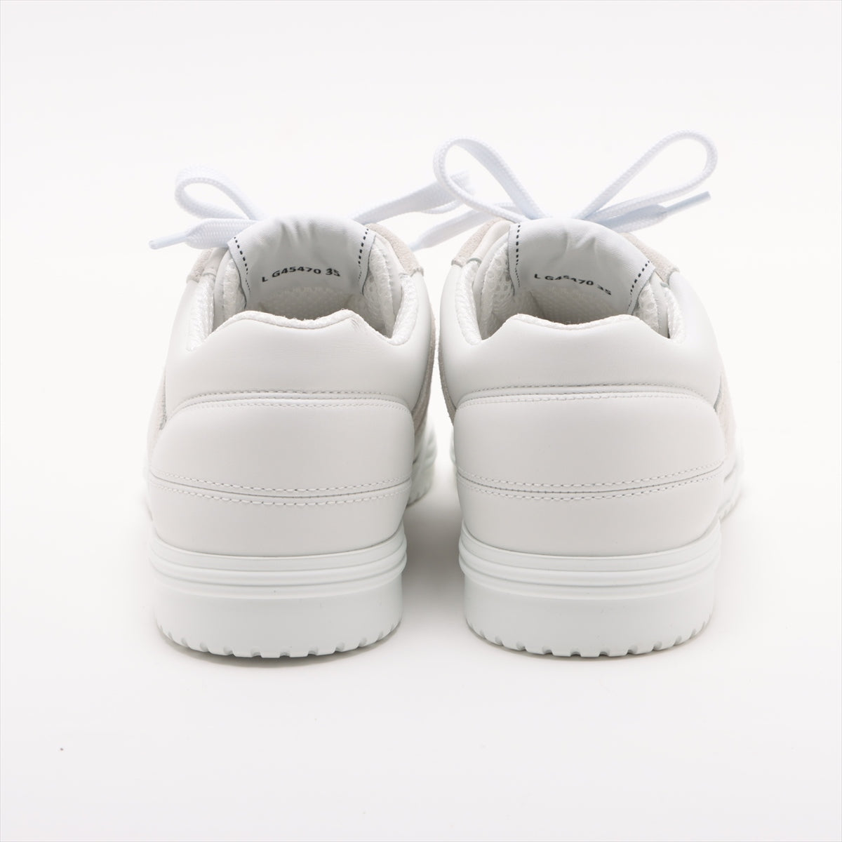 Chanel Coco 24C Leather X  Trainers 35  White G45470 Suedeer