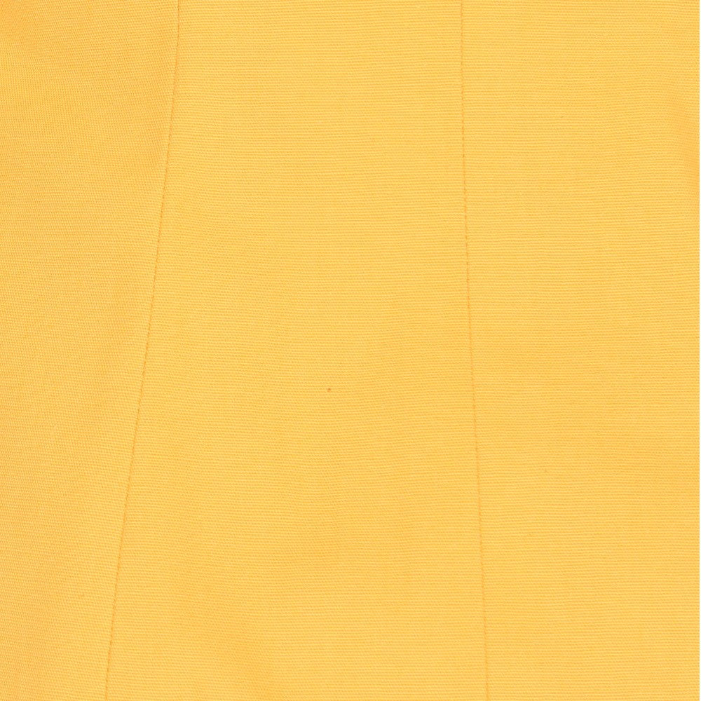 Chanel Orange Cotton Skirt Suit - '90s