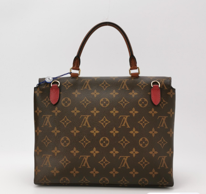 Preloved Louis Vuitton (LV) Marignan 28cm red 027852700790