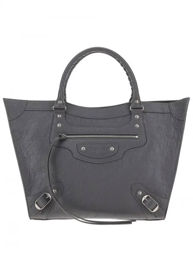 Luxury Balenciaga  Neo Classic Tote Bag Grey