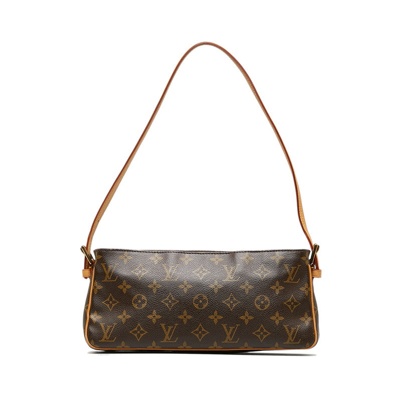 Louis Vuitton Monogram Vivace MM Shoulder Bag M51164 Brown PVC Leather  Louis Vuitton