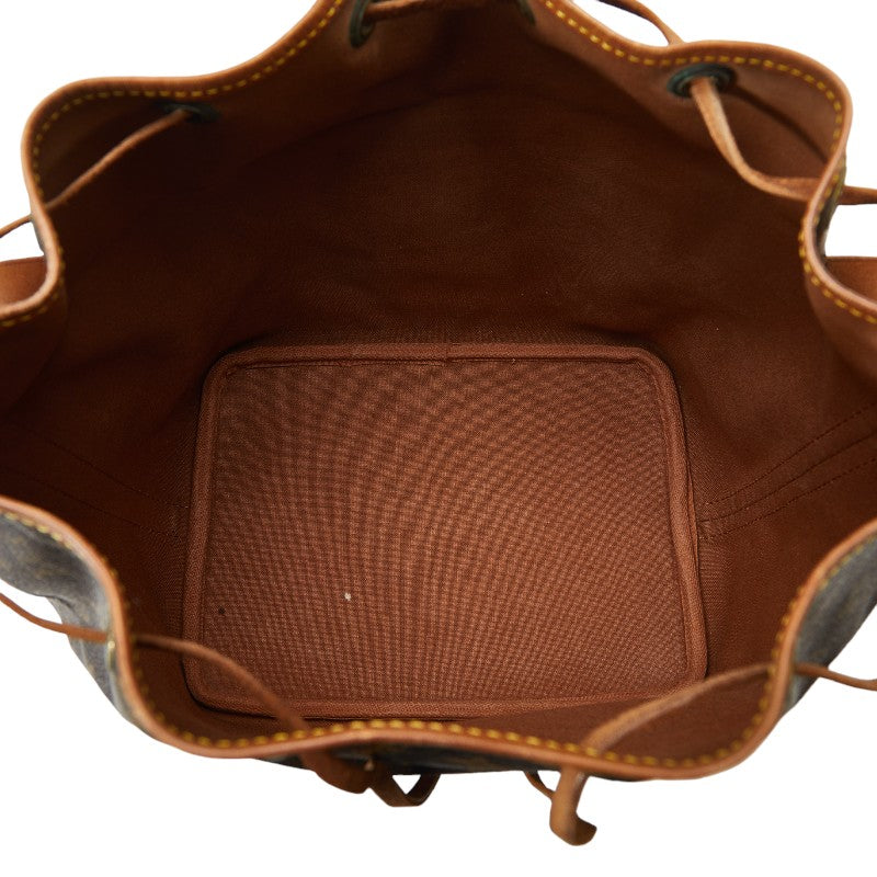 Louis Vuitton Noé Petit in Monogram M42226 Brown Bucket Bag