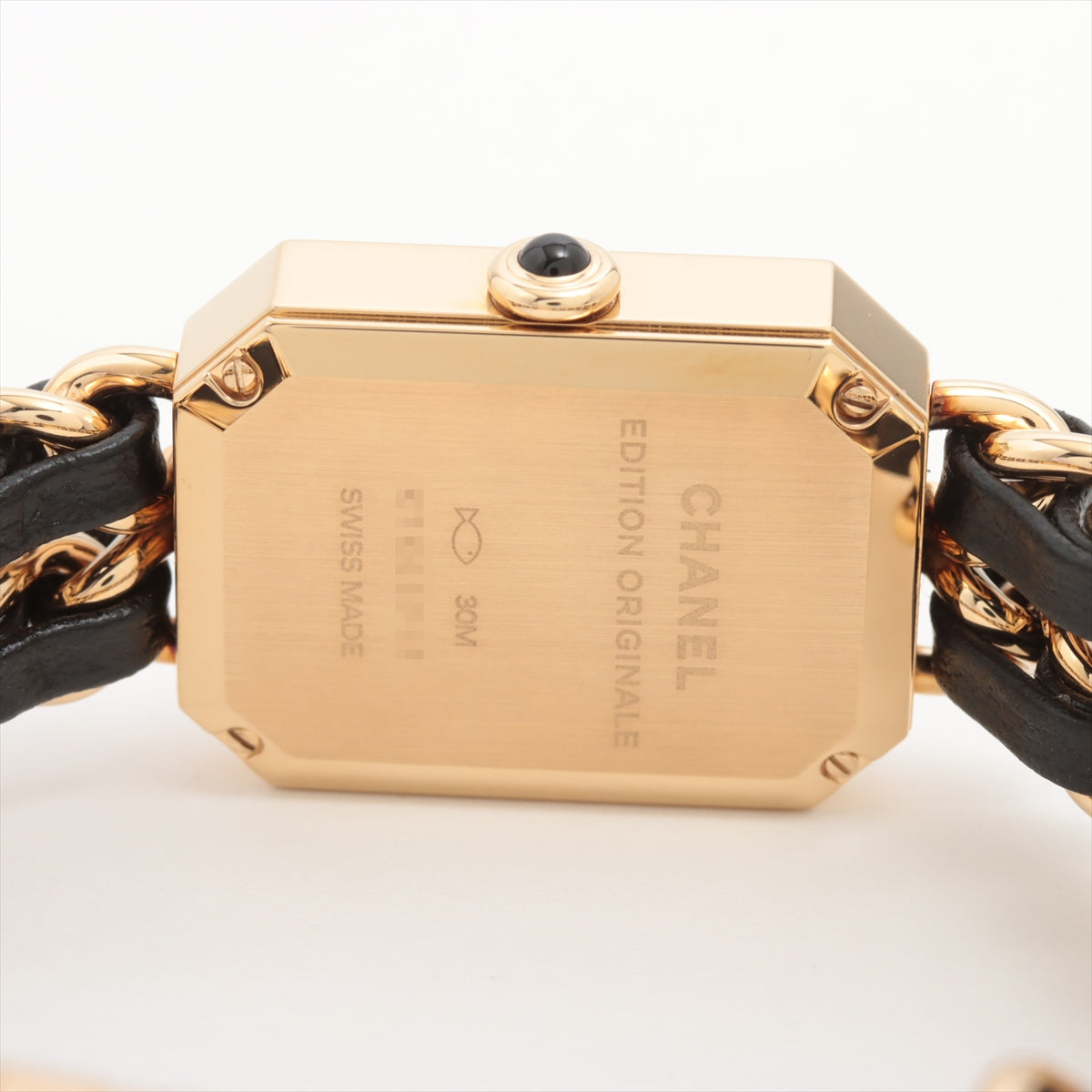 Chanel Premium H6951 GP  Leather QZ Black