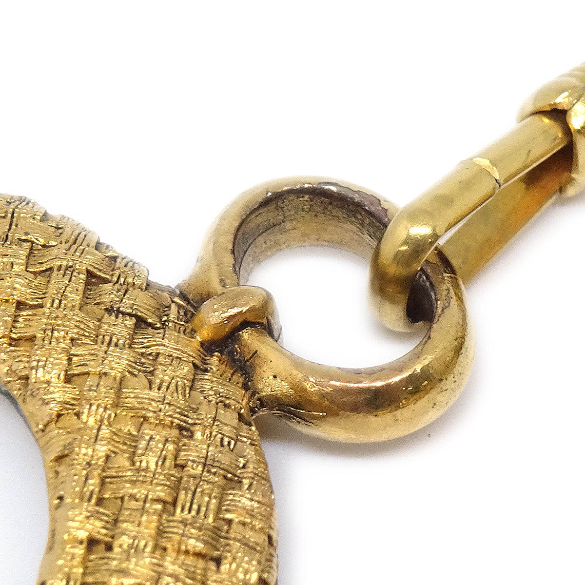 Chanel Medallion Gold Chain Loupe Necklace 3083/29