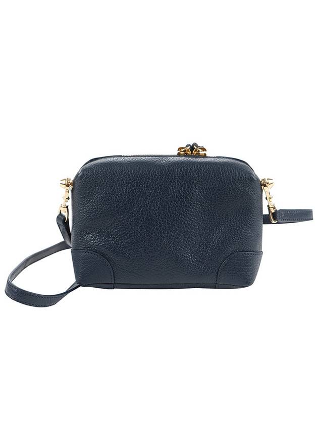 Luxury Balenciaga  Metal Reporter Mini Cross Bag Navy