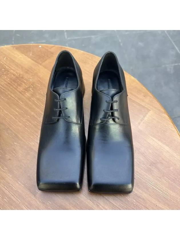 Luxury Balenciaga  Work Lace-Up Derby Black