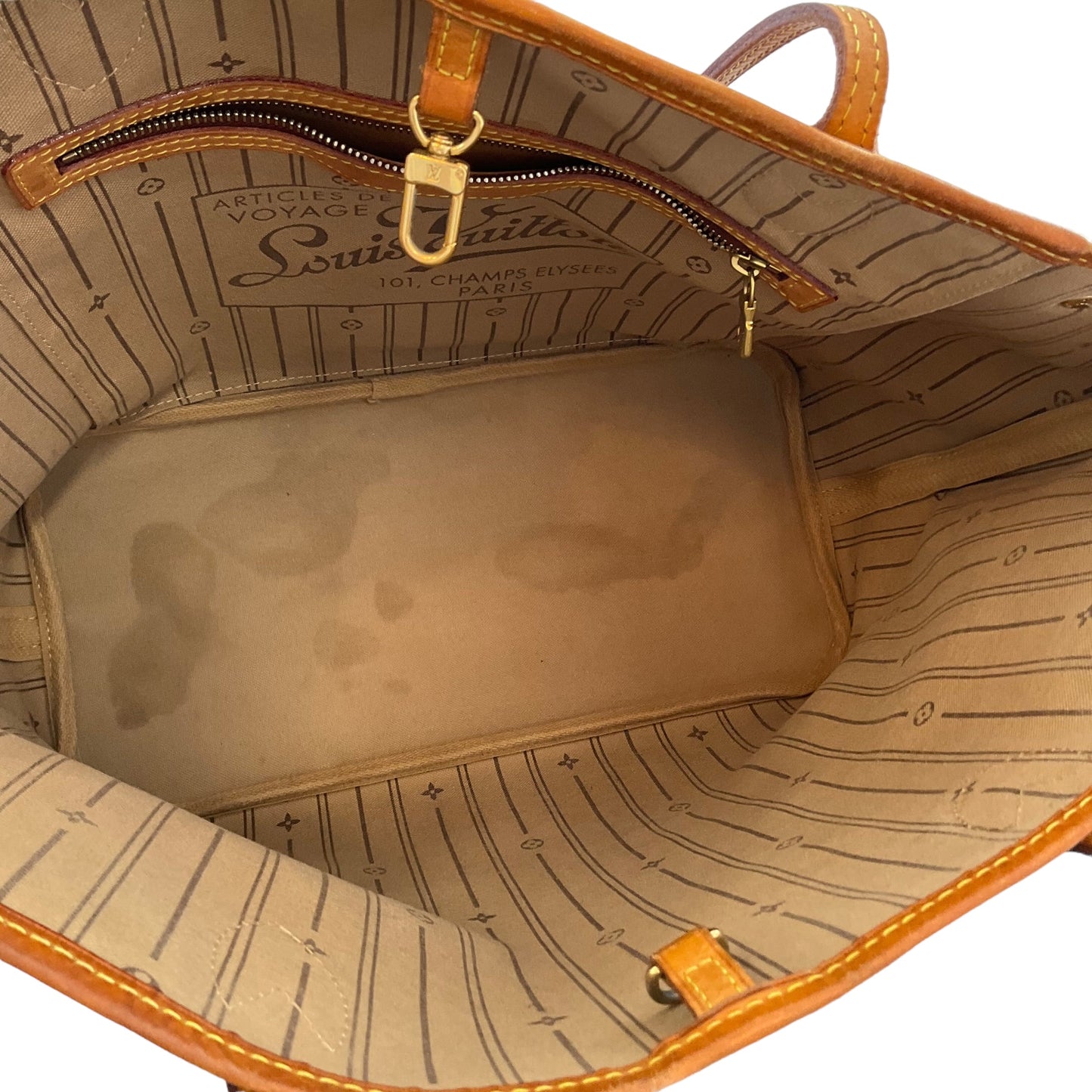 Louis Vuitton Neverfull MM Tote. AS IS