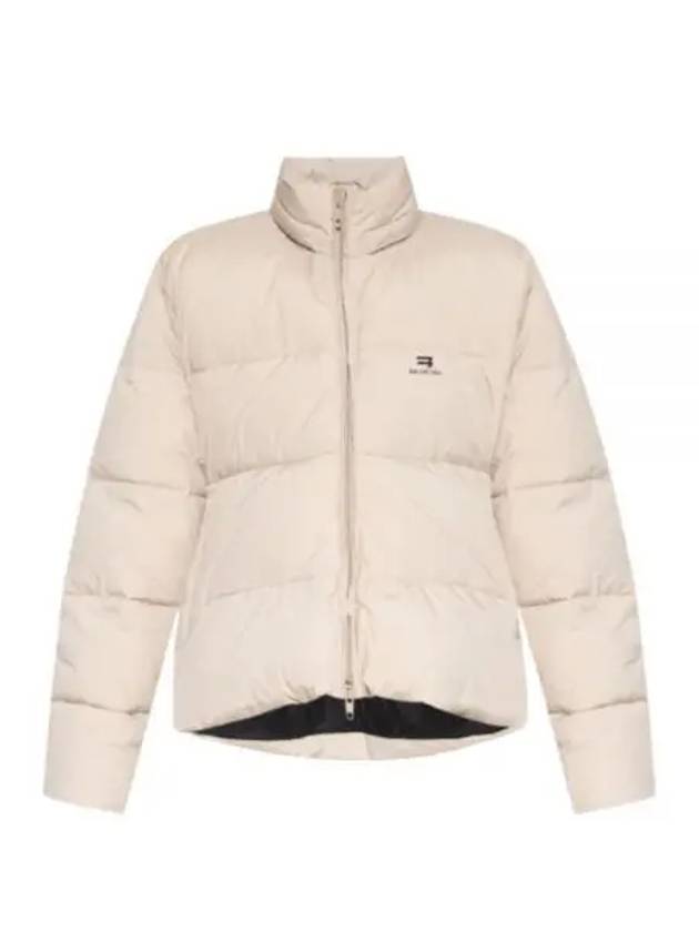 Luxury Balenciaga  C Shape Nylon Padding Sand