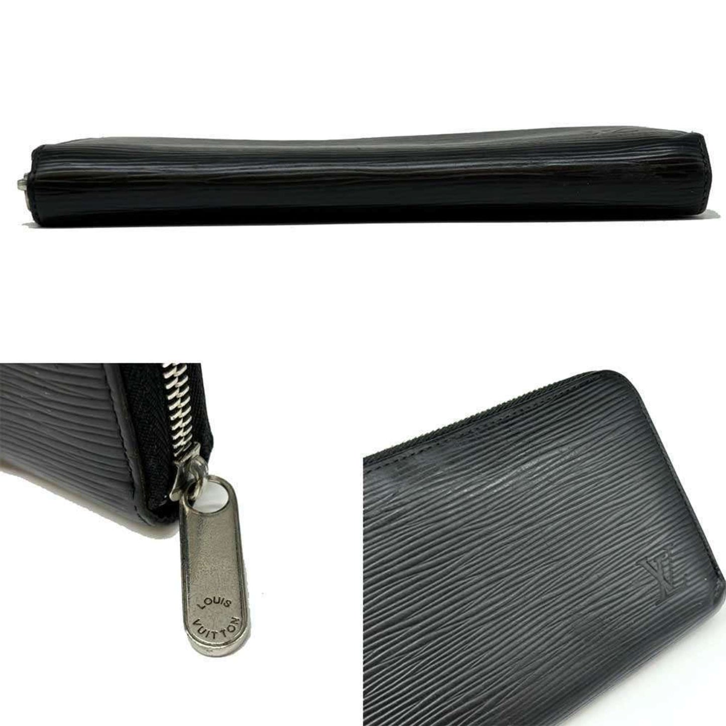 Louis Vuitton Epi  Epi Leather Long Wallet (Bi-Fold)