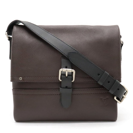 Louis Vuitton Louis Vuitton Utah Canyon Messenger PM Messenger Bag Leather Maron Tea Brown M54962