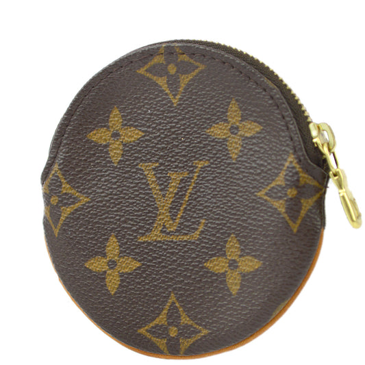 Louis Vuitton Monogram Porte Monnaie Rond Coin Case M61926