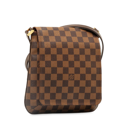 Louis Vuitton Louis Vuitton Musée Salsa Longsher N51300 Brown PVC Leather  Louis Vuitton