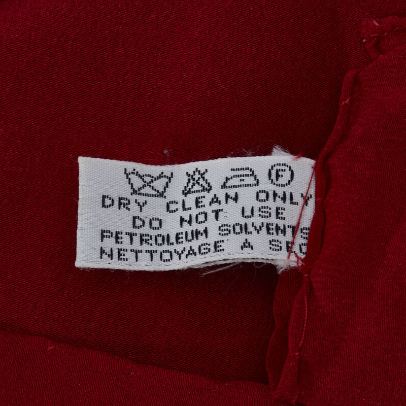 Chanel Mattress Bag Cocomark Motif carf Red Multicolor Silk  Chanel