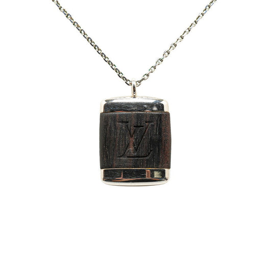 Louis Vuitton M65372 Silver Brown Metal Wood  Louis Vuitton