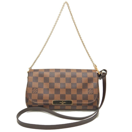 Louis Vuitton Damier Damier Canvas Ebene Pvc Shoulder Bag