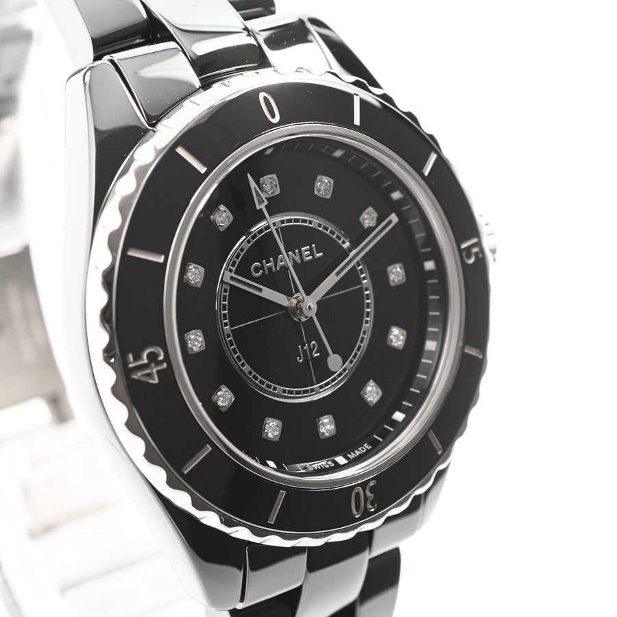 Chanel J12 33mm Watch H5701 Black