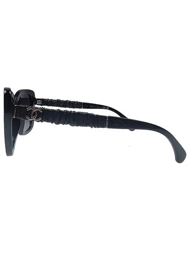 Eyewear Logo Square Sunglasses Black Chanel