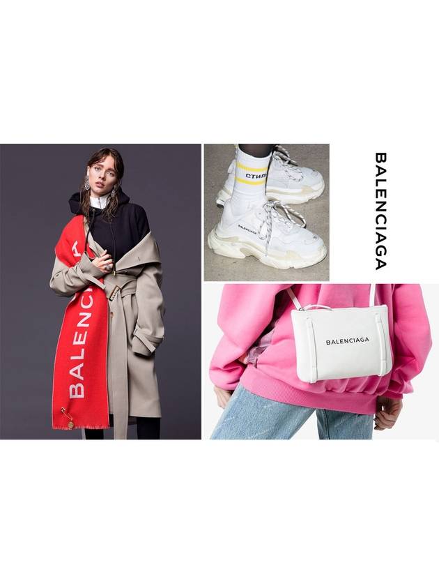 Luxury Balenciaga  Bootcut Wide Jean Blue