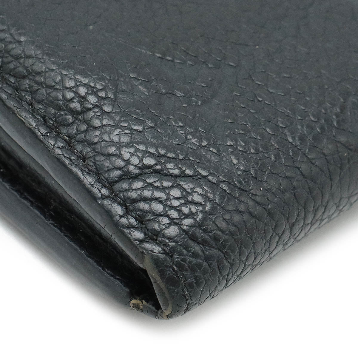 Louis Vuitton Monograms Portfolio Portfolio Sarah Two Folded Wallet Two Folded Wallet Leather Noir Black M61182