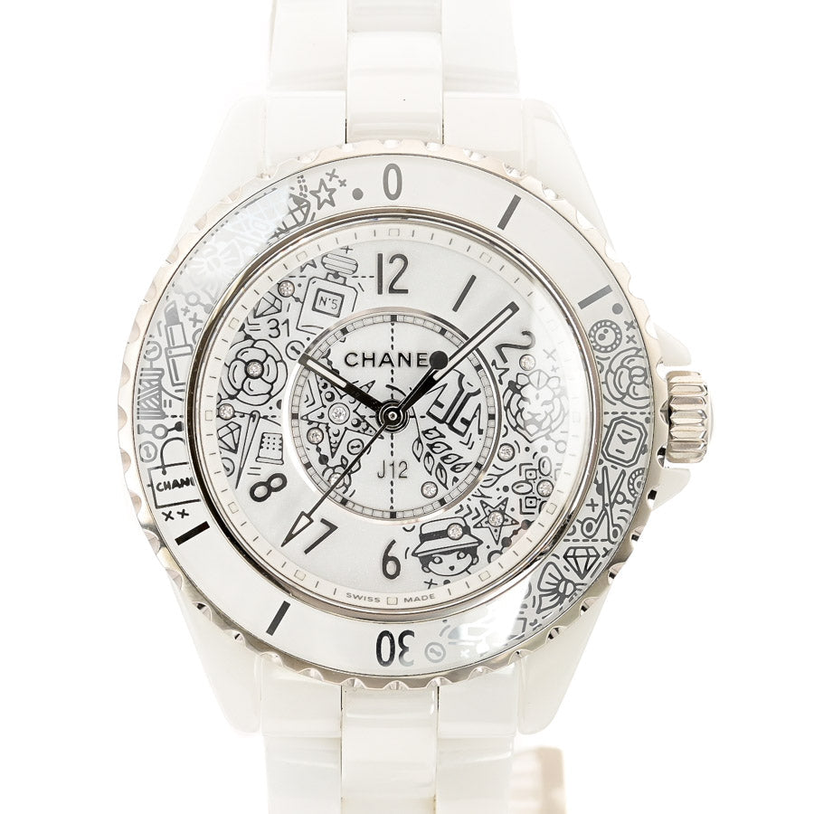 Chanel J12 20 H6477 White