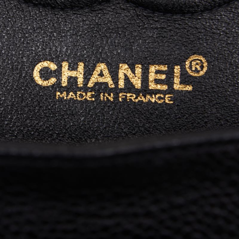 Chanel Matrasse Double Flap Chain Sder Caviar S Black  Shoulder Bag Mini Shoulder Bag  Bag Hybrid 【 Ship】  Yaboo Online