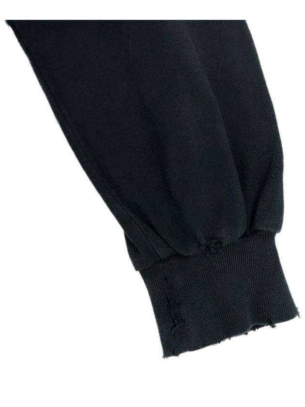 Luxury Balenciaga  BB Logo Sweatshirt Black