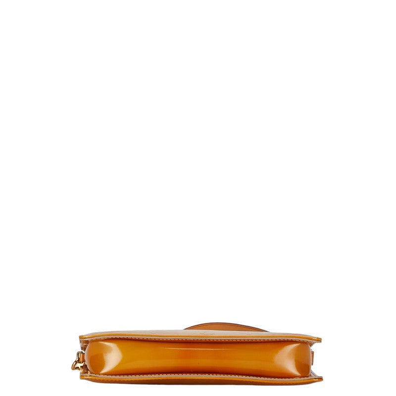 Louis Vuitton Monogram Vernis Lexington Accessory Porte M91010 Yellow Patent Leather  Louis Vuitton