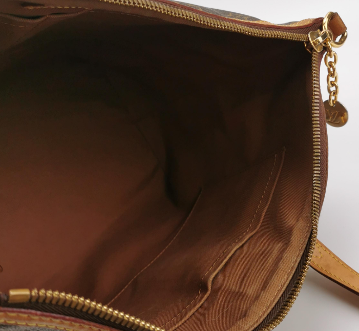 Preloved Louis Vuitton(LV)Palermo Monogram Bag PM Brown 250111781020959