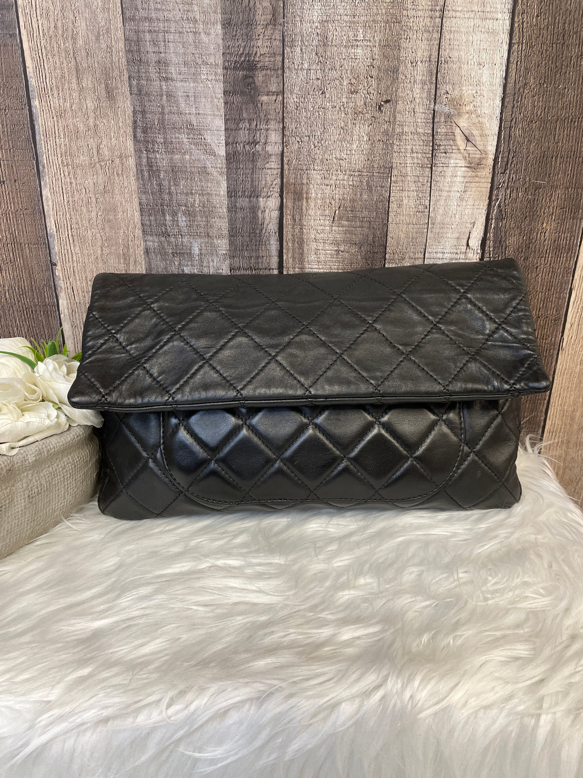 Clutch Luxury Designer By Chanel  Size: Medium