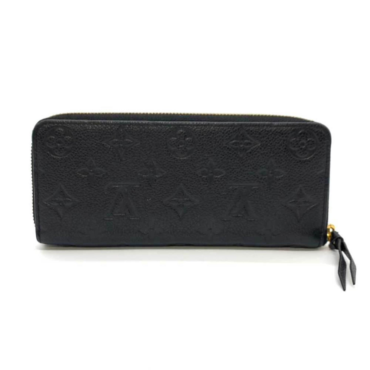 Louis Vuitton Monogram Empreinte  Noir Monogram Empreinte Long Wallet (Bi-Fold)