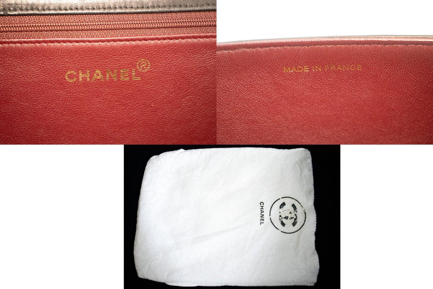 Top Quality Chanel Full New Chain Shoulder Bag Clutch Black Quilted Lambskin