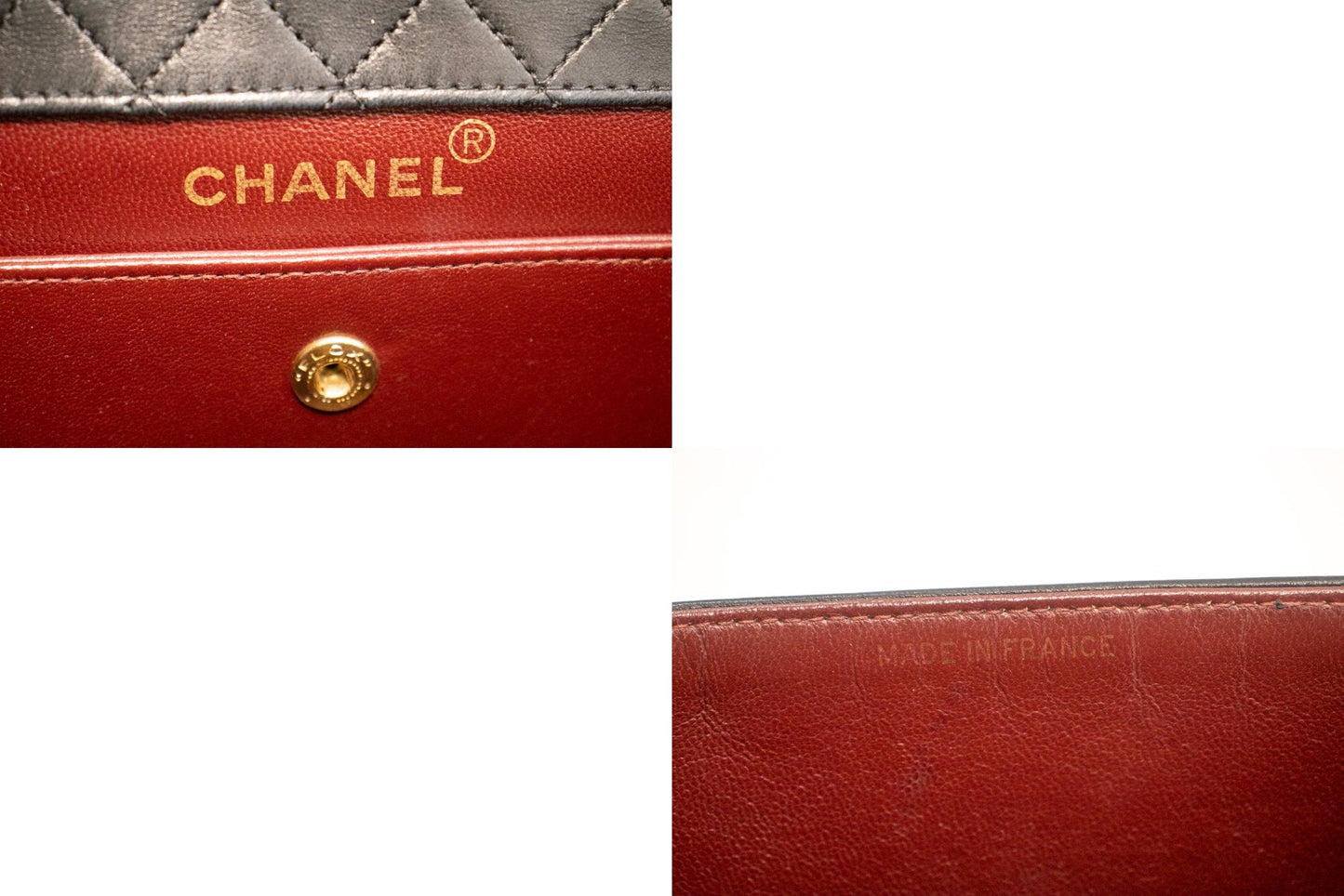 CHANEL Small Chain Shoulder Bag Black Quilted Single Flap Lambskin