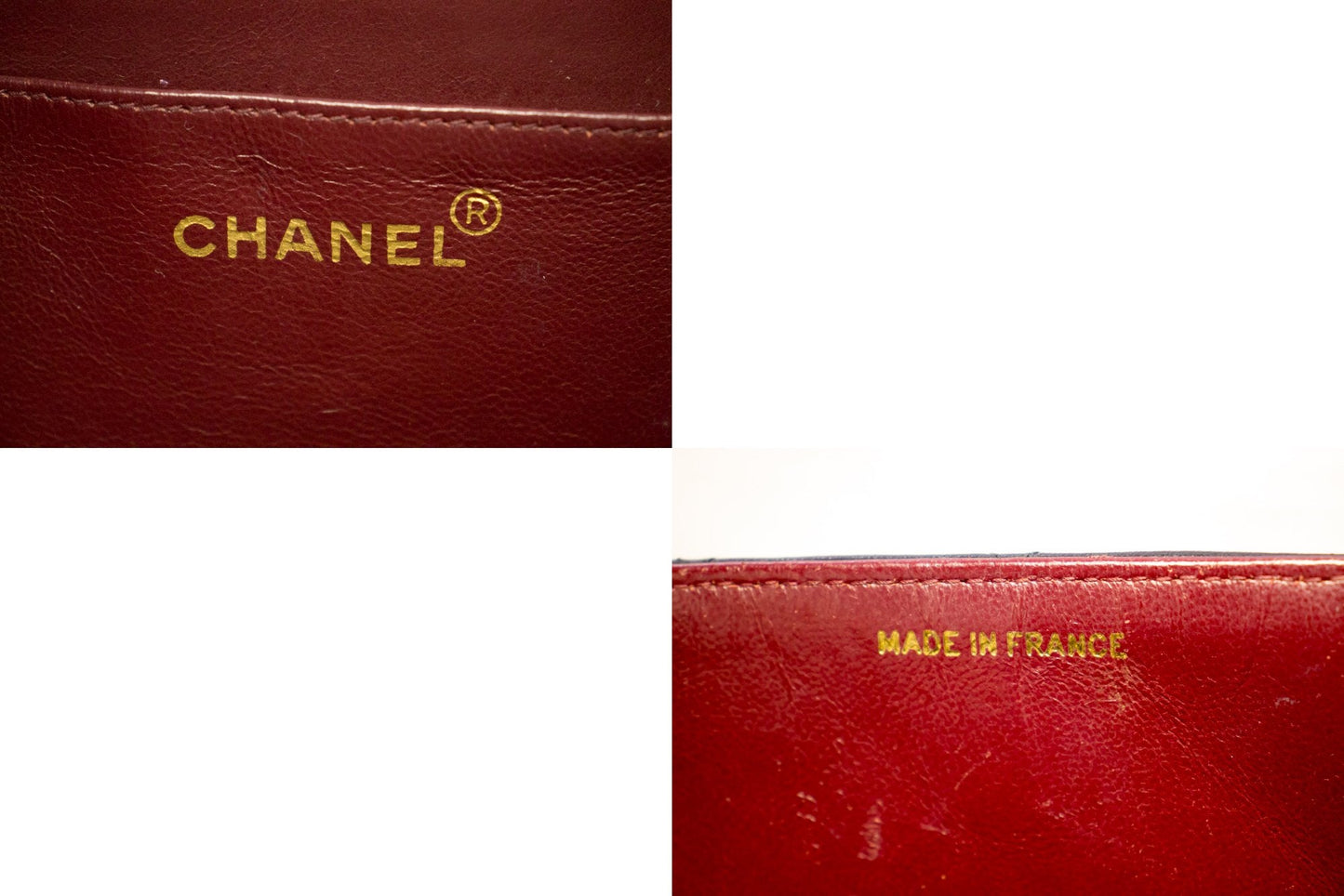 Top Quality Chanel Jumbo 13" Maxi 2.55 New Chain Shoulder Bag Black Lambskin