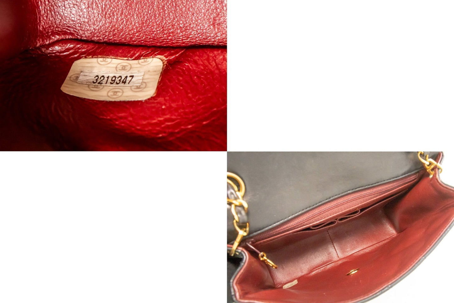 Top Quality Chanel Mini Square Small Chain Shoulder Bag Crossbody Black Lamb