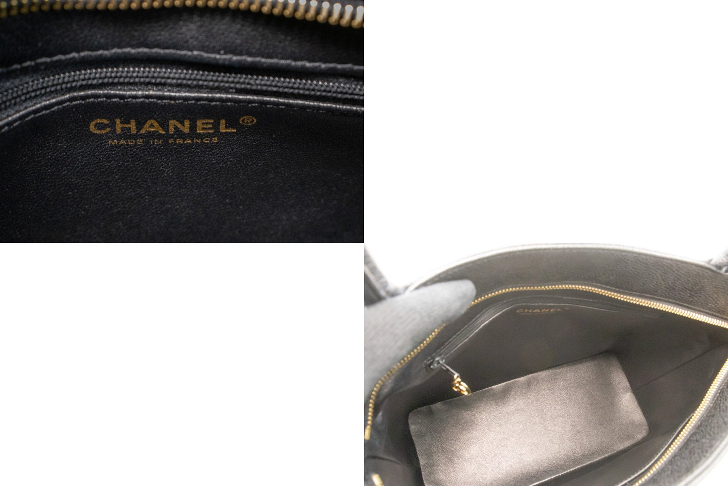 Top Quality Chanel Gold Medallion Caviar Shoulder Bag Grand Shopping Tote Bk
