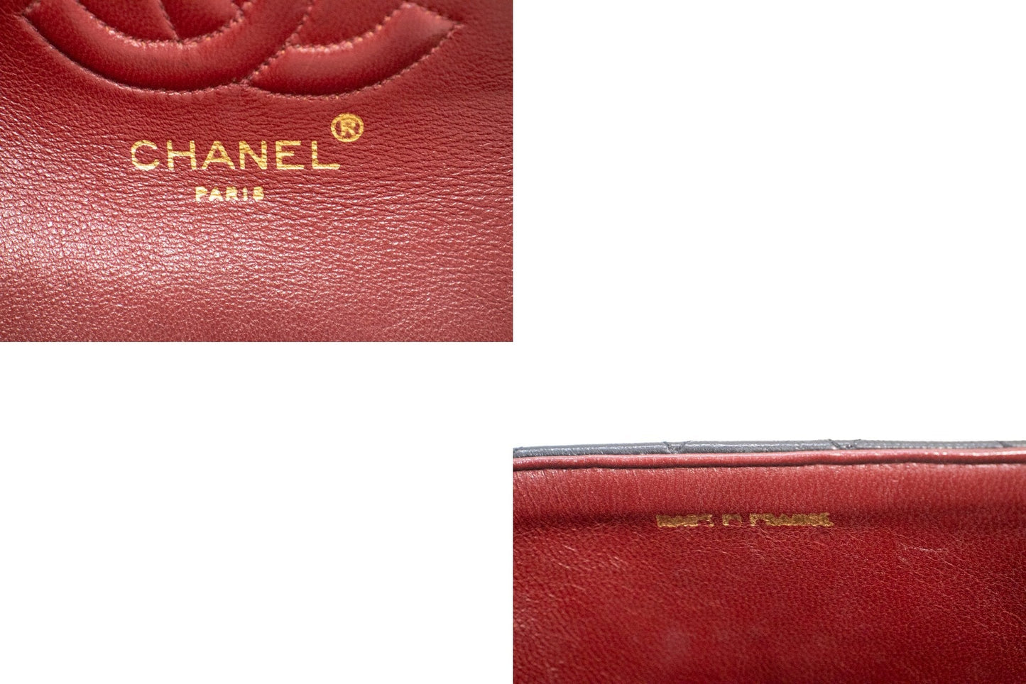 CHANEL Mini Small Chain Shoulder Bag Black Lambskin Quilted Flap
