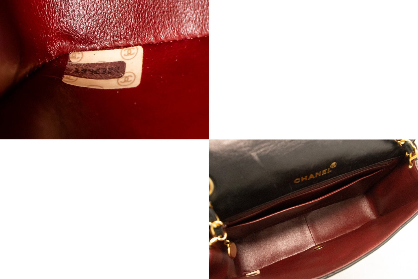 Top Quality Chanel Diana New Chain Shoulder Bag Black Quilted Lambskin Purse