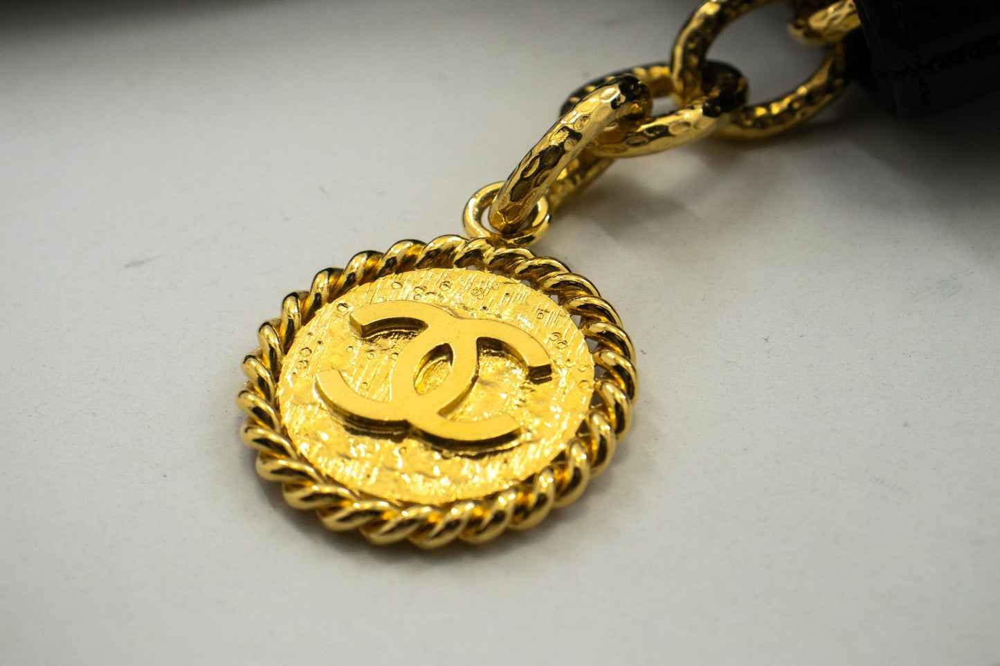 Top Quality Chanel Gold Medallion Caviar Shoulder Bag Grand Shopping Tote