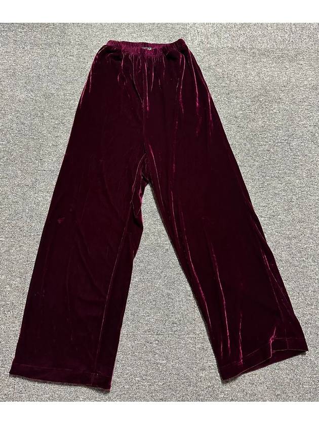 Luxury Balenciaga  Lenciaga velor pants 26 29