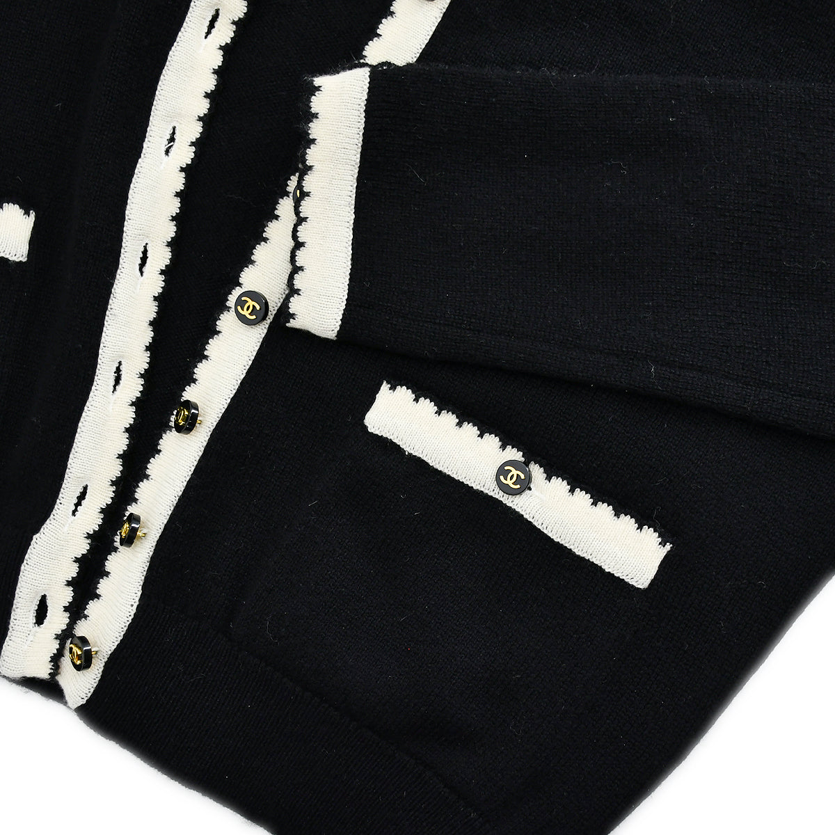 Chanel top and cardigan set
