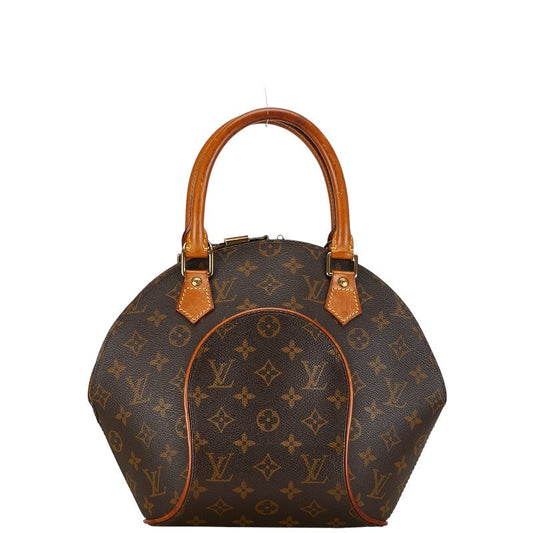 Louis Vuitton Monogram Ellipse PM Handbag 2WAY M51127 Brown PVC Leather  Louis Vuitton
